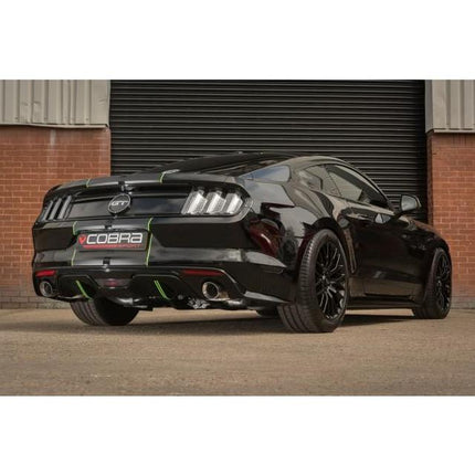 Ford Mustang 5.0 V8 GT Convertible (2015-18) Venom Box Delete Axle Back Performance Exhaust - Car Enhancements UK