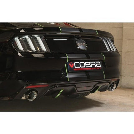 Ford Mustang 5.0 V8 GT Convertible (2015-18) Axle Back Performance Exhaust - Car Enhancements UK