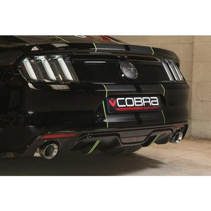 Ford Mustang 5.0 V8 GT Convertible (2015-18) Venom Box Delete Axle Back Performance Exhaust - Car Enhancements UK