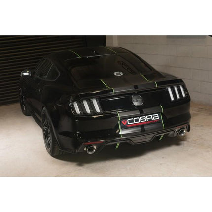 Ford Mustang 5.0 V8 GT Fastback (2015-18) Venom Box Delete Race Cat Back Performance Exhaust - Car Enhancements UK