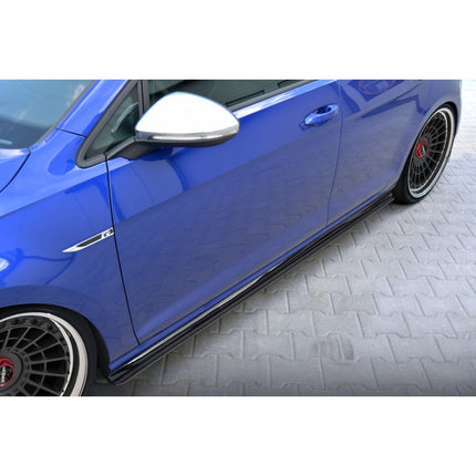 VW GOLF MK7 R (FACELIFT) - RACING SIDE SKIRTS DIFFUSERS - Car Enhancements UK