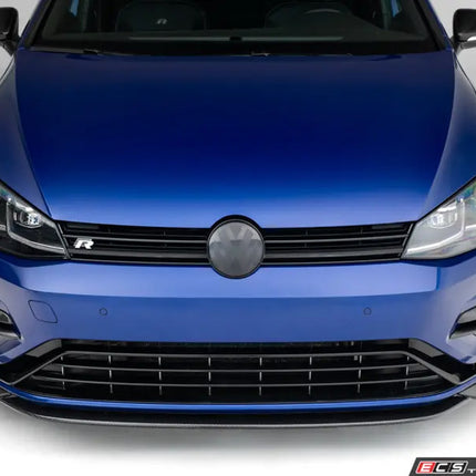 ECS Tuning Carbon Fibre Front Lip Spoiler - Golf Mk7.5 R - Car Enhancements UK