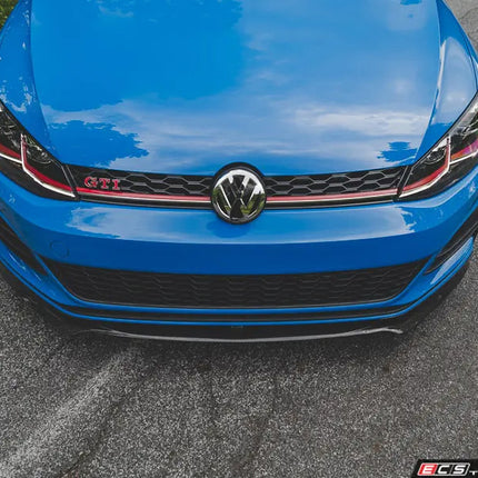 ECS Tuning Carbon Fibre Front Lip Spoiler - Golf Mk7.5 GTI - Car Enhancements UK