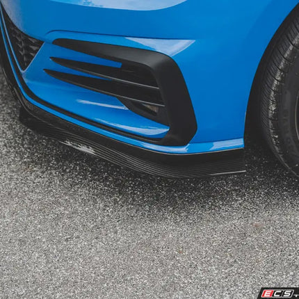 ECS Tuning Carbon Fibre Front Lip Spoiler - Golf Mk7.5 GTI - Car Enhancements UK