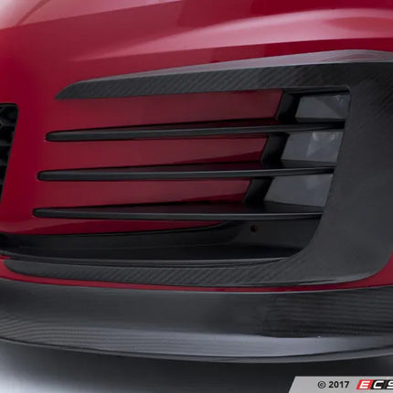 ECS Tuning Carbon Fibre Front Bumper Grille Flare Set - Mk7 GTI - Car Enhancements UK