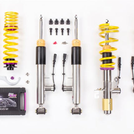 VW Golf R KW DDC plug and play coilovers inox - Car Enhancements UK