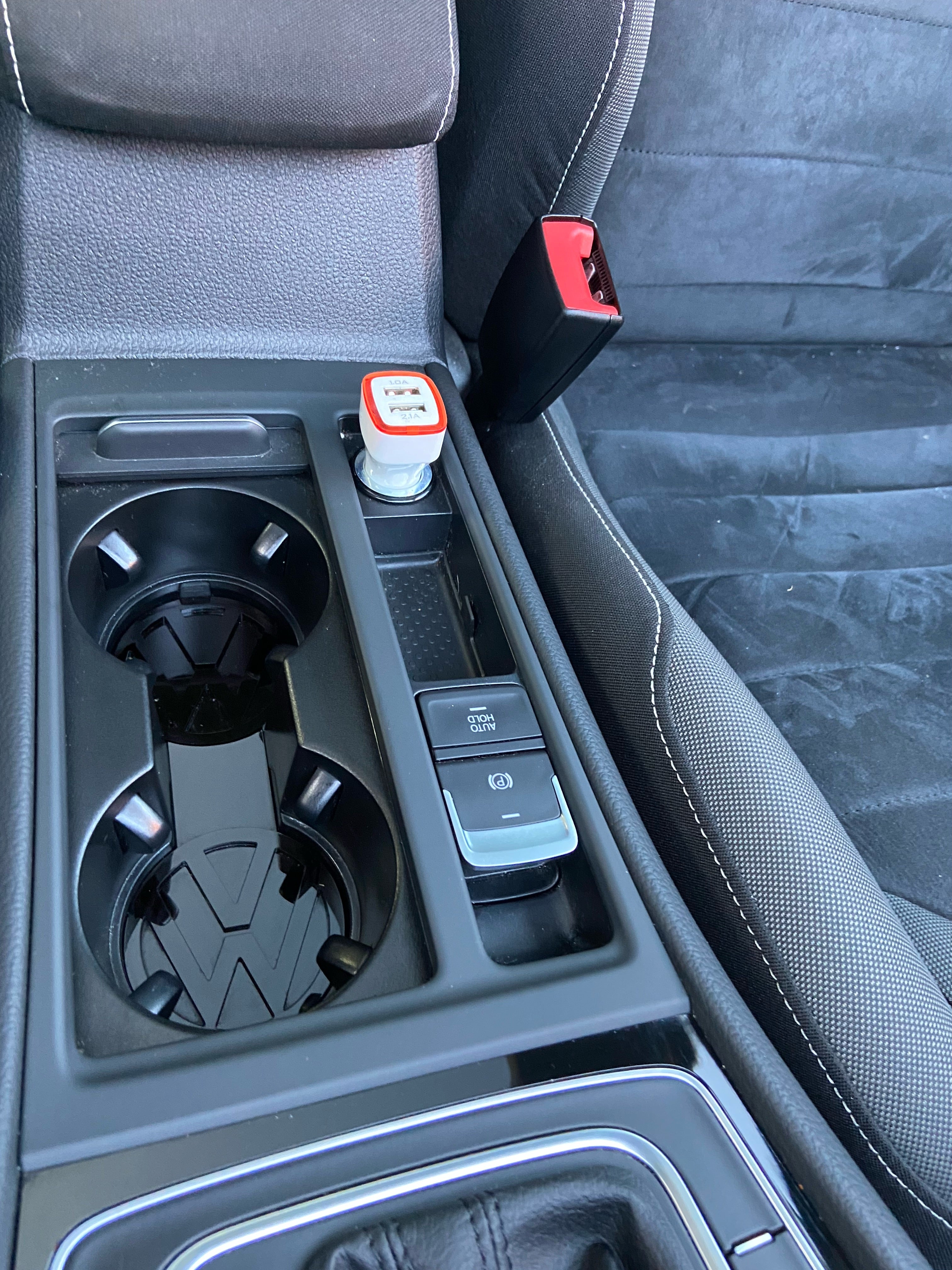 Looking for cup holder ideas.  GOLFMK7 - VW GTI MKVII Forum / VW