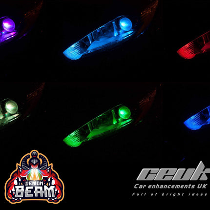 Demon Beam™ Official LED & Bluetooth Colour Changing unit - MK8 Fiesta - Car Enhancements UK