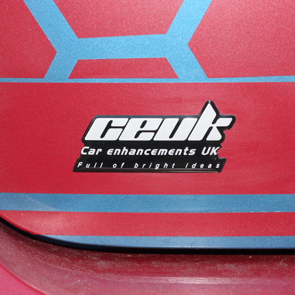 CEUK Official Logo Gel Badge - Car Enhancements UK