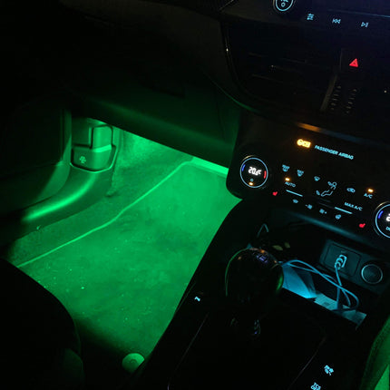 Chaser Edition RGB Footwell Kit - MK4 Focus All Models - Car Enhancements UK