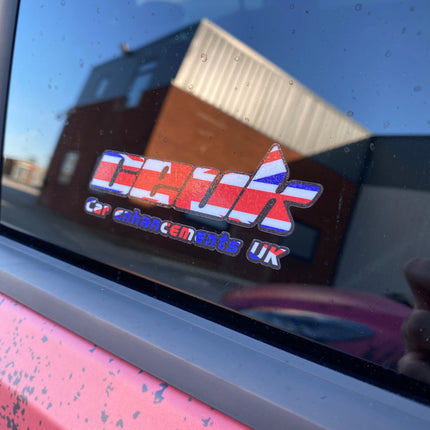 CEUK Logo Sticker - Best Of British - Car Enhancements UK