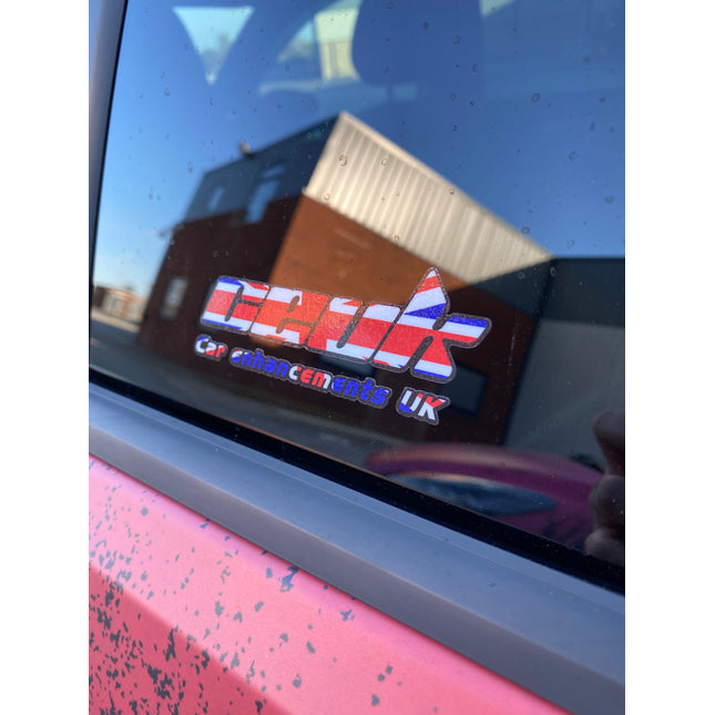 CEUK Logo Sticker - Best Of British - Car Enhancements UK