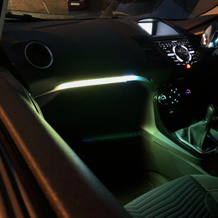 Chaser Edition RGB Glove Box and Footwell Kit - MK7 & MK7.5 Fiesta - Car Enhancements UK