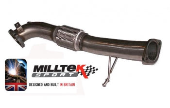 Focus ST Mk2 Milltek 3-inch (76mm) downpipe - Car Enhancements UK