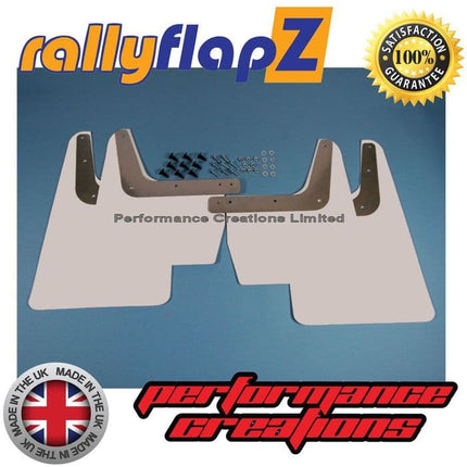 IMPREZA CLASSIC GC8 (93-01) WHITE MUDFLAPS - Car Enhancements UK