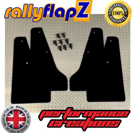 IMPREZA NEW AGE GD (01-07) BLACK MINIFLAPZ / SPLASH GUARDS - Car Enhancements UK