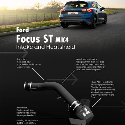 MK4 Focus ST - Pipercross Intake Kit - Car Enhancements UK