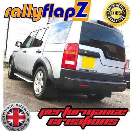 LAND ROVER DISCOVERY 3 BLACK MUDFLAPS - Car Enhancements UK