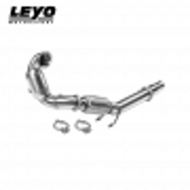 Leyo Motorsport Downpipe & Sports Cat - MK7 Golf GTi - Car Enhancements UK