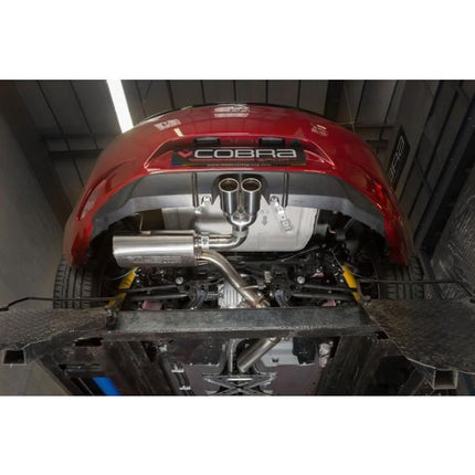 Mazda MX-5 (ND) Mk4 Centre Exit Cat Back Performance Exhaust - Car Enhancements UK