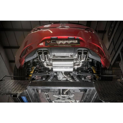 Mazda MX-5 (ND) Mk4 Dual Exit Cat Back Performance Exhaust - Car Enhancements UK