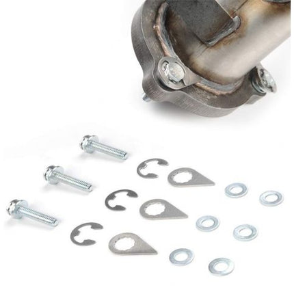 Milltek Sport Ford Focus Mk2 ST 225 2005 Locking Bolt Kit  Track-proven mechanical locking system that prevents the downpipe bolts from unwinding - Car Enhancements UK