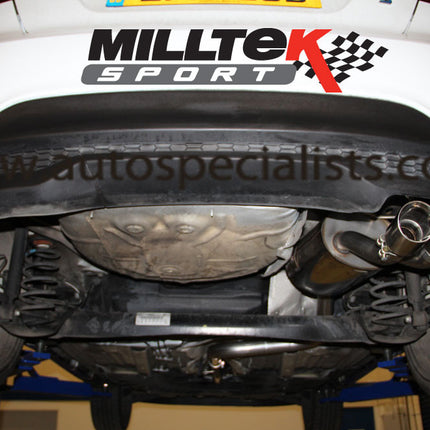 Milltek Fiesta 1.0 100ps, 125ps and 140ps litre EcoBoost Cat back - Car Enhancements UK
