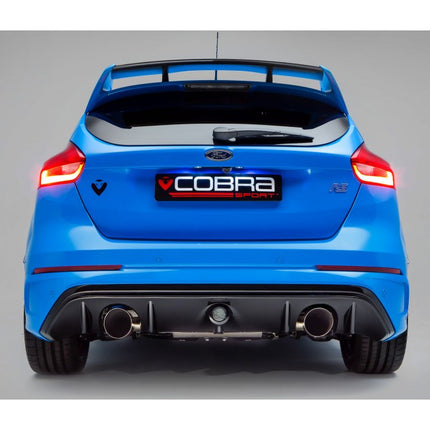 Focus RS MK3 - Cobra Cat Back Exhaust (Valved) - Car Enhancements UK