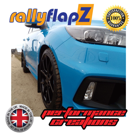 rallyflapZ to fit Ford Focus RS Mk3 (NEW 2016) 4mm PVC - Car Enhancements UK