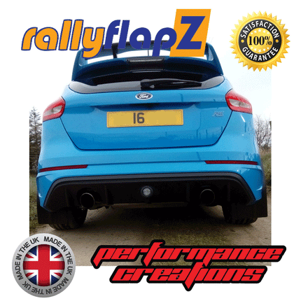 rallyflapZ to fit Ford Focus RS Mk3 (NEW 2016) 4mm PVC - Car Enhancements UK