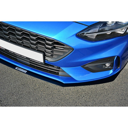 Maxton Design Ford focus MK4 ST-Line (2018-UP) front racing splitter V.1 - Car Enhancements UK
