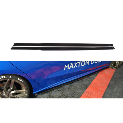 Maxton Design Ford Focus MK4 ST-Line (2018-UP) side skirt diffusers V.3 - Car Enhancements UK