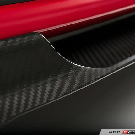 ECS Tuning Carbon Fibre Front Lip Spoiler - Golf Mk7 GTI - Car Enhancements UK