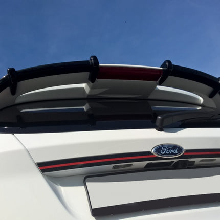 Roof Spoiler Extension Ford Fiesta MK7 ST / Zetec S Facelift PRIMER PAINTED - Car Enhancements UK