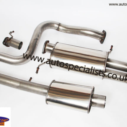 Mongoose Fiesta ST180 1.6 litre EcoBoost Cat back with x 4 tailpipe options - Car Enhancements UK