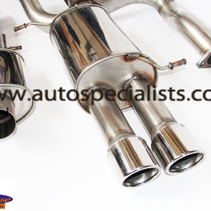 Mongoose Fiesta ST180 1.6 litre EcoBoost Cat back with x 4 tailpipe options - Car Enhancements UK