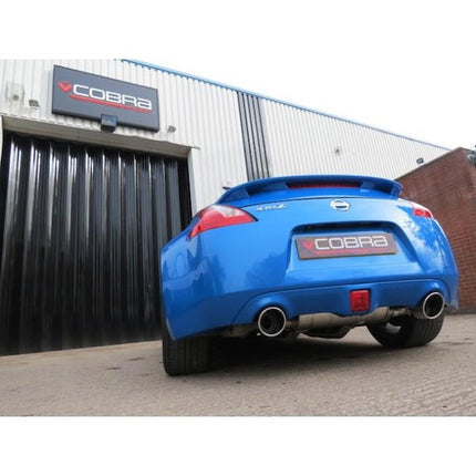 Nissan 370Z Cat Back Performance Exhaust (Y-Pipe, Centre and Rear Sections) - Car Enhancements UK