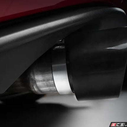 ECS Tuning 4" OE Fit Exhaust Tips - Black Chrome - Pair - Mk6/Mk7 GTI - Car Enhancements UK