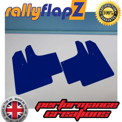 PEUGEOT 206 GTi & CC BLUE MUDFLAPS - Car Enhancements UK