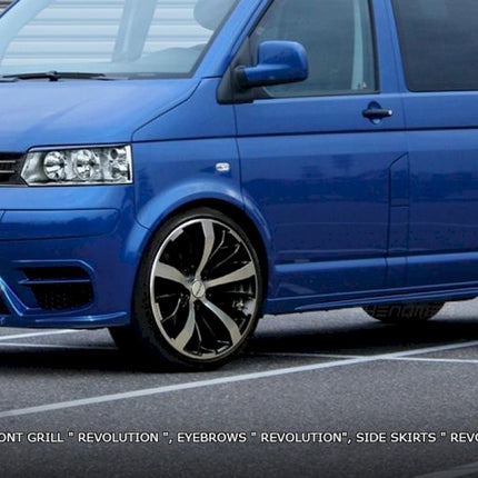SIDE SKIRTS VW T5 < REVOLUTION > TUV TEILGUTACHTEN - Car Enhancements UK