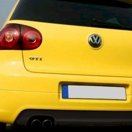 REAR VALANCE VW GOLF V GTI EDITION 30 (WITH 1 EXHAUST HOLE, FOR GTI EXHAUST) - Car Enhancements UK