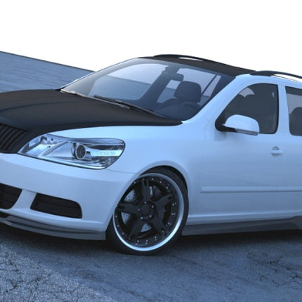 FRONT SPLITTER OCTAVIA 2 FACELIFT MODEL, STANDARD BUMPER - Car Enhancements UK