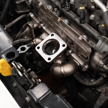 Direnza - Fiat 500 Abarth 1.4 Turbo 08-18 - Track Series Exhaust Manifold & Downpipe - Car Enhancements UK