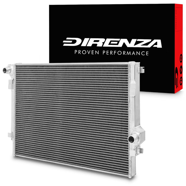 Direnza - VW Golf MK7/8 R 2.0 TSI GTD GTI | Audi A3 | Seat Leon | Skoda Octavia | VW Tiguan 2.0 - Aluminium Performance Radiator - Car Enhancements UK