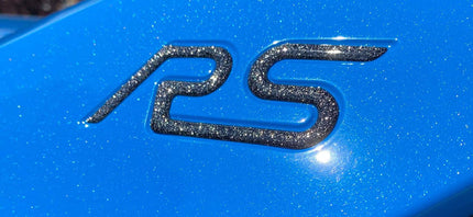 Focus Mk3 Rear Spoiler RS Badge Gel Inlays / Inserts (Set of 2) - Car Enhancements UK