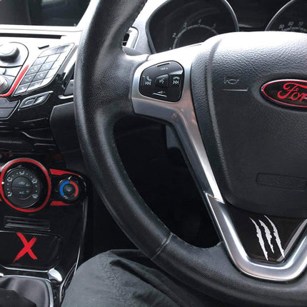 Fiesta Mk7 / 7.5 Lower Steering Wheel Gel Badge - Car Enhancements UK