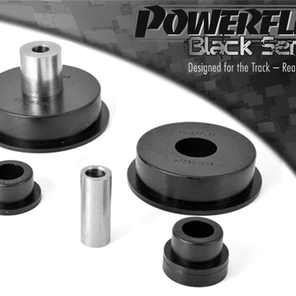 POWERFLEX BLACK SERIES - CLIO II INC 172 & 182 (1998-2012) DOG BONE ENGINE MOUNT BUSH KIT - Car Enhancements UK