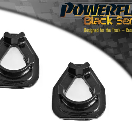 POWERFLEX BLACK SERIES - FIAT 500 INC ABARTH (2007-) LOWER ENGINE MOUNT INSERT, ABARTH INC 595 - Car Enhancements UK