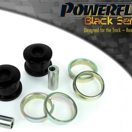 POWERFLEX BLACK SERIES - CLIO III SPORT 197/200 (2005 - 2012) FRONT ARM REAR BUSH CASTER OFFSET - Car Enhancements UK