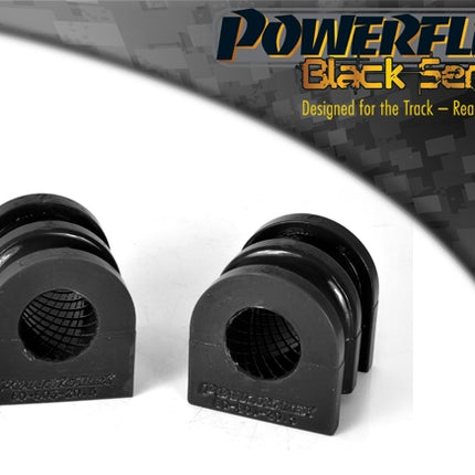 POWERFLEX BLACK SERIES - CLIO III SPORT 197/200 (2005 - 2012) FRONT ANTI ROLL BAR BUSH 20.5MM - Car Enhancements UK